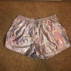 Metallic Shorts